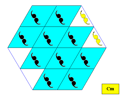 Hexagon+shaped+pattern